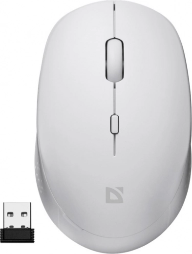 Bezdrátová myš Auris Silent Click MB-027 bílá