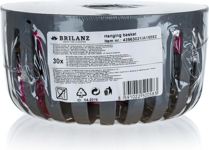 Vzdušný košík s odtokem vody