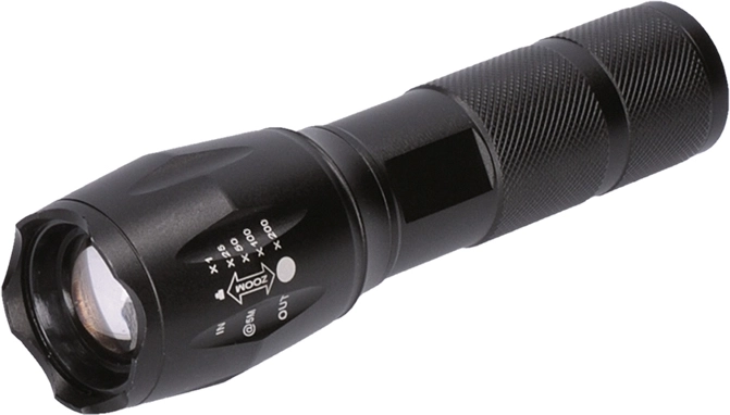 Solight led nabíjecí svítilna 300 lm s Cree diodou, zoomem a funkcí power banky - 1 kus