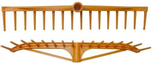 Hrábě na seno 59 × 10 cm, 16 zubů, plast, bez násady