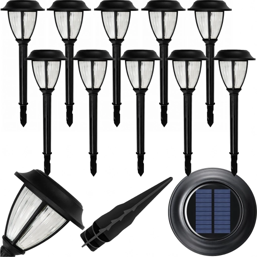 Solární LED osvětlení bez kabelů