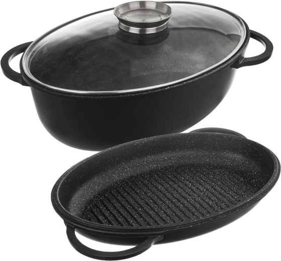 Odolná litá konstrukce s granitovou nepřilnavostí