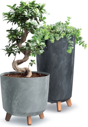 Stabilní nožky v dekoru dřeva