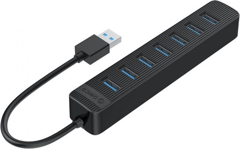 Usb hub ORICO 7portový usb 3.0 (černý)