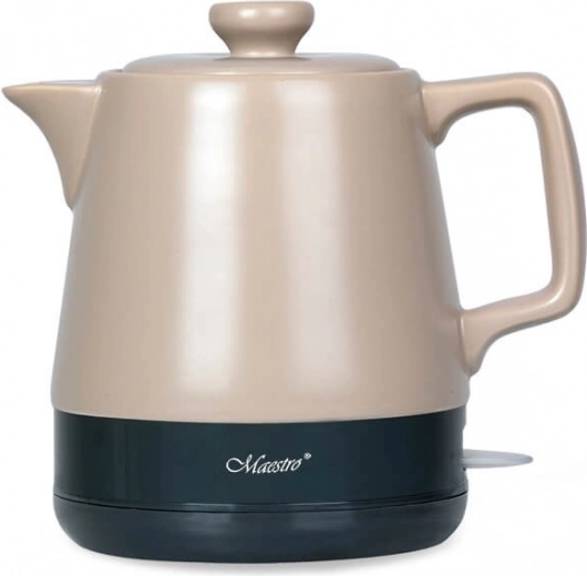 Keramická rychlovarná konvice 1 l, 1200 W MAESTRO, béžová