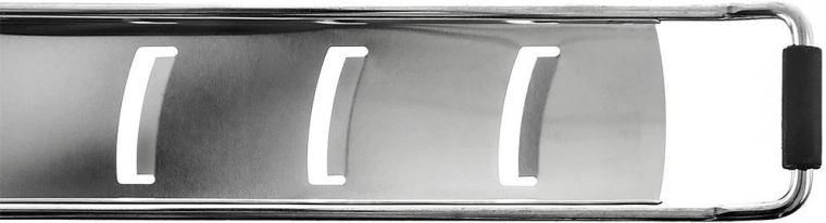 Pět ostrých nerezových břitů pro rovnoměrné plátky