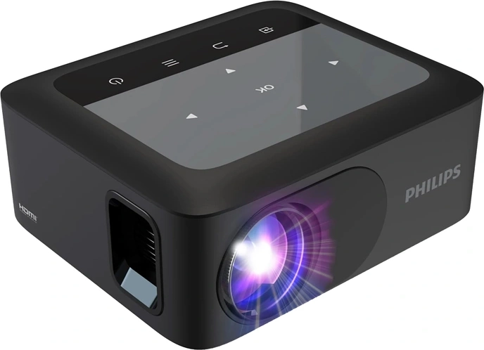 Philips mini projektor n-110 720p černý