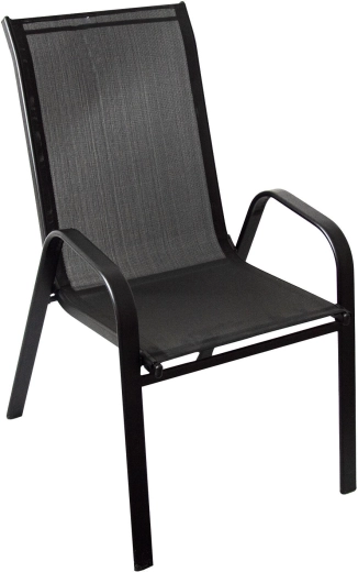 Pohodlné a stohovatelné židle z textilénu