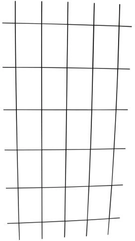 Zahradní mřížka ROSE 150 × 60 cm kov a PH