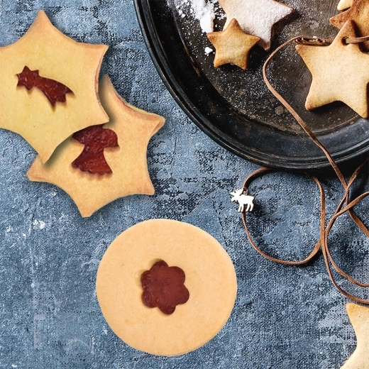 Vytvářejte lákavé okénkové sušenky