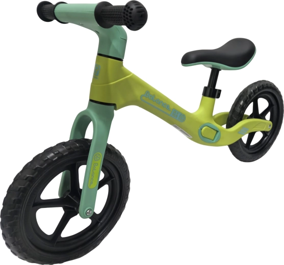 Balance Bike dětské balanční odrážedlo limetkově zelené