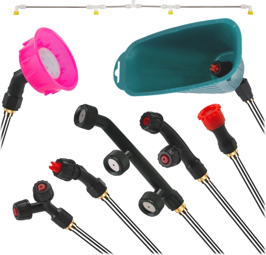 8 výměnných trysek pro každý úkol