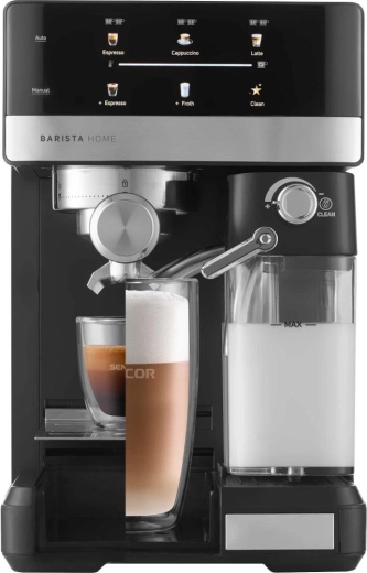 Automatická mléčná pěna pro cappuccino i latté