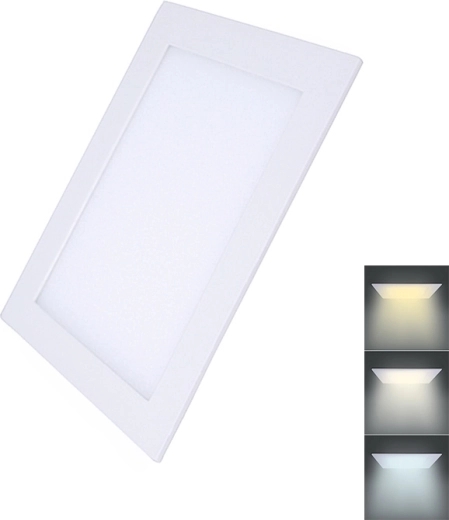 Solight LED mini panel do podhledu čtvercový CCT 18 W