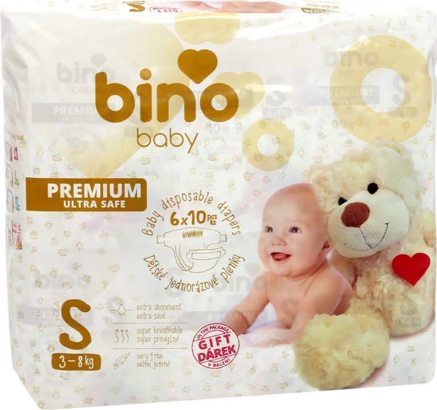 Bino Pleny BABY PREMIUM S 6x10 ks s dárkem
