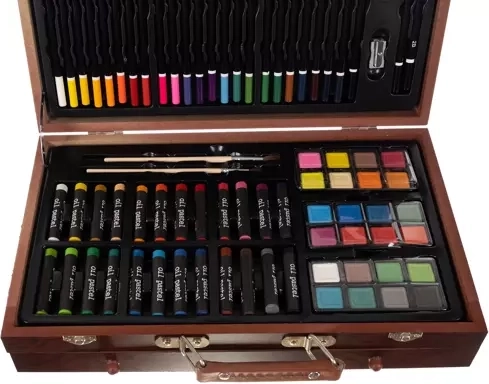 129dílná sada pro kresbu i malování