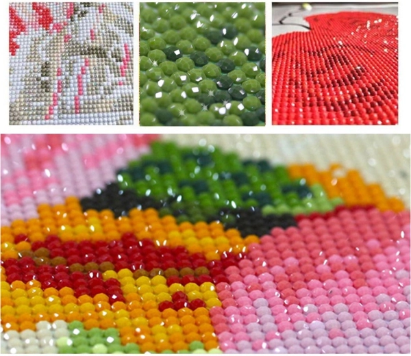 Detailní mozaika s ohromujícím leskem