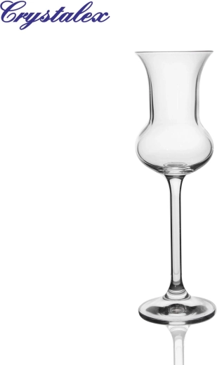 Sklenice na rum na nožce Crystalex 85 ml