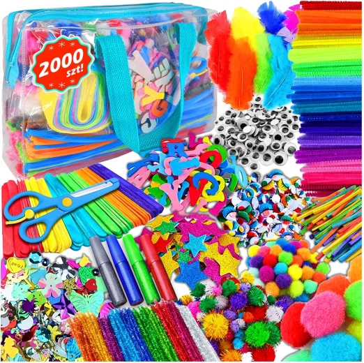 Kreativní výtvarná sada DIY s 2000 dílky