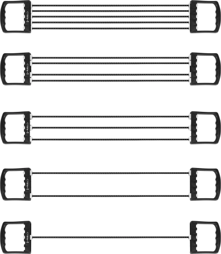 Nastavitelný odpor díky pěti strunám