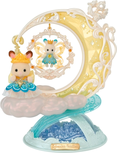 Sylvanian Families vílí přívěsek Stmívání – kouzelná sada s figurkami a stojánkem