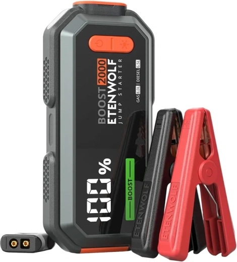 Startovací zdroj Etenwolf J1 16 000 mAh 2 000 A