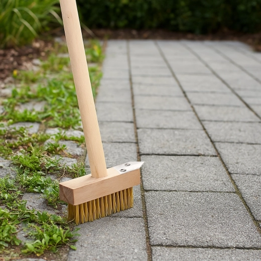 Dvojitá síla: drátěný kartáč + ocelový škrabkač