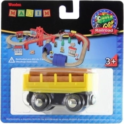 MAXIM vagón s dřevěným nákladem