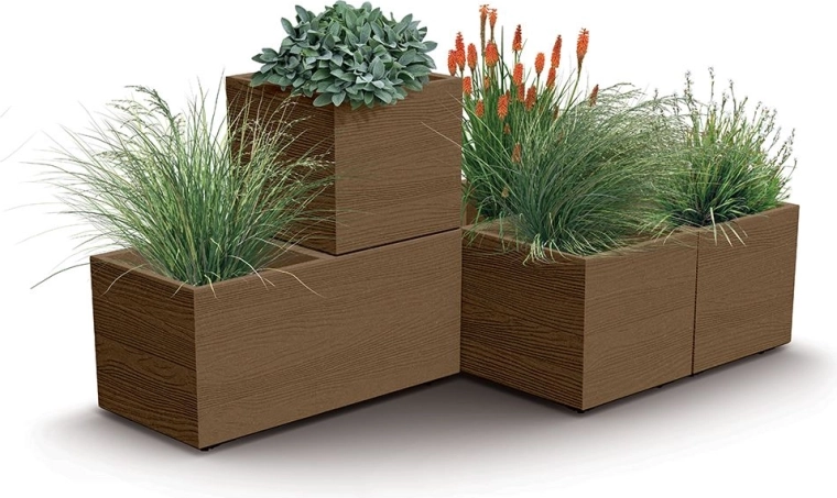 Realistický dřevěný vzhled a odolné provedení