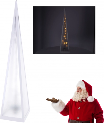 Moderní pyramida s hvězdami