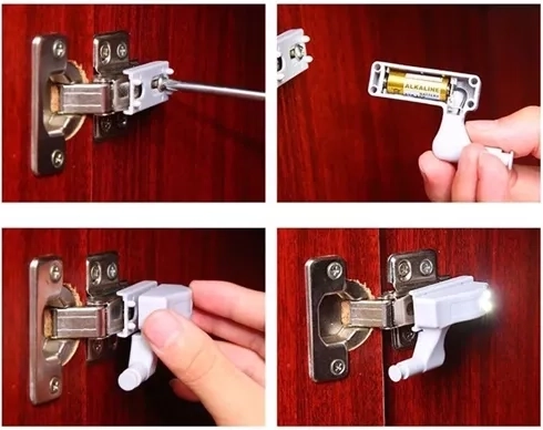 Okamžité světlo při otevření