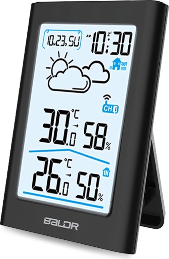 Měření teploty a vlhkosti s pamětí min/max