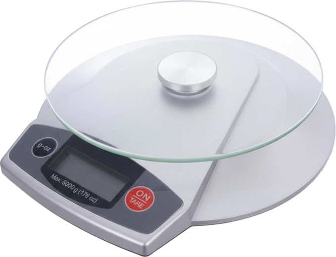 Skleněná plošina a funkce TARE