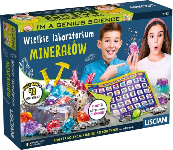 I’m a Genius velká laboratoř minerálů