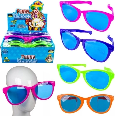 Obří sluneční brýle 4 barvy