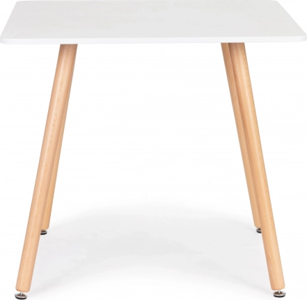 modernní skandinávský čtvercový jídelní stůl 80 × 80 cm ModernHome