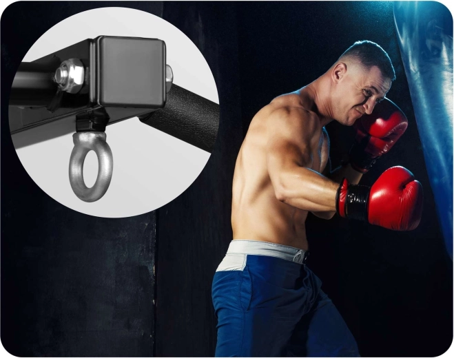 2v1 a hák pro boxovací pytel v balení