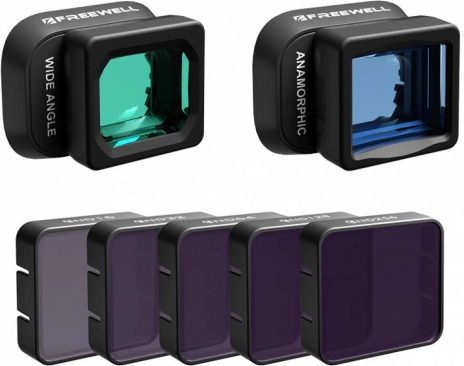 Sada filtrů širokoúhlý, anamorfní a ND pro DJI Mini 4 Pro