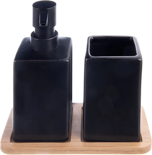 Odolný dolomit v matné černi