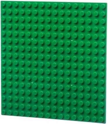 L-w Toys základová deska 16×16 tmavě zelená