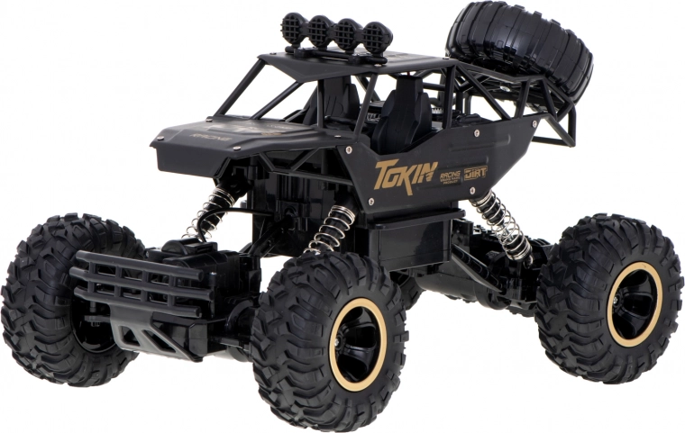 Rc rock crawler 4wd 1:12 metal – Černá
