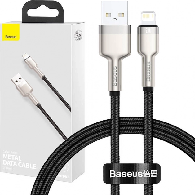 USB kabel pro Lightning Baseus Cafule 0,25 m