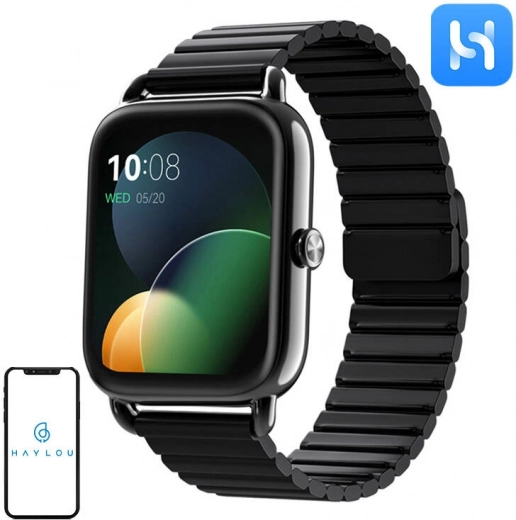 Chytré hodinky Haylou RS4 Plus černé