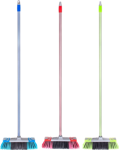 Smeták s holí 120 cm GLAMOUR BRILANZ, šířka 27,5 cm, mix barev