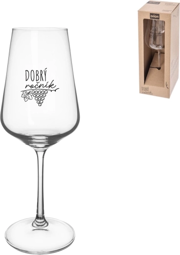 Sklenice na víno Dobrý ročník 0,35 l (1 ks) CZ/SK