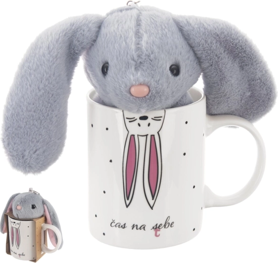 Porcelánový hrnek se zajíčkem 390 ml