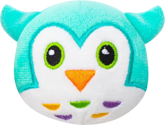 Hebké plyšové postavičky myš a sova