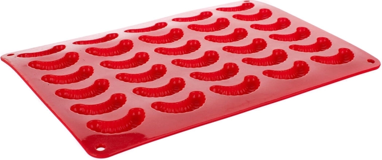 Silikonová forma na rohlíčky Culinaria Red 30 ks