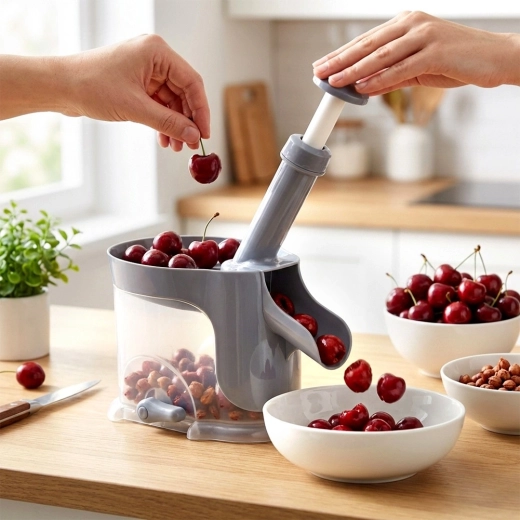 Rychlé odpeckování třešní, višní i oliv