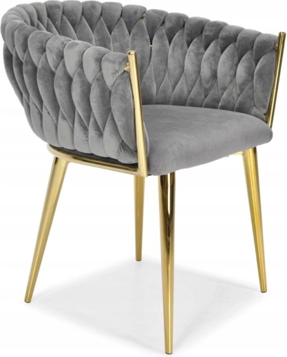 Zlaté kovové nohy pro stabilitu a styl